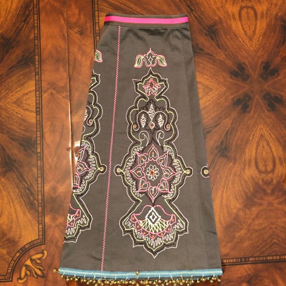 ETCETERA Women's Multicolor Boho Skirt - Picture 2 of 6